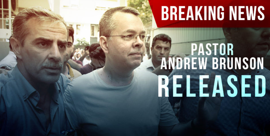 BREAKING: American Pastor Andrew Brunson Has Just Been Released | American Center for Law and Justice