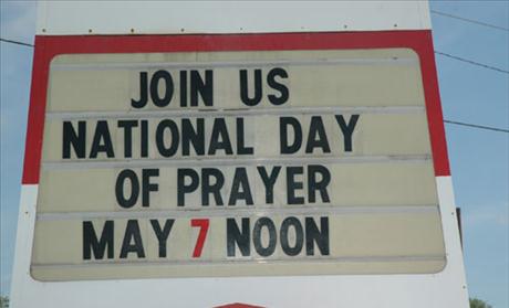 Join Us National Day of Prayer May 7 Noon