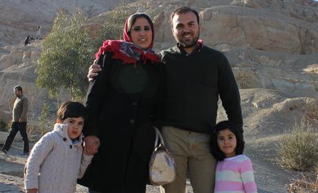 Picture of Pastor Saeed Abedini with his Family