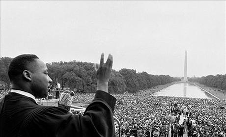 Martin Luther King, Jr. speaking in Washington, D.C.