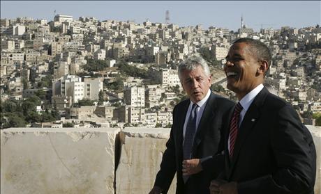President Obama & Senator Chuck Hagel