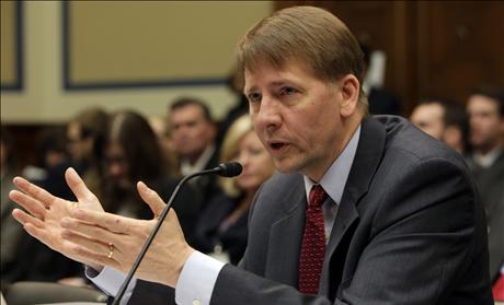 Richard Cordray testifies before the House Oversight and Government Reform Committee Subcommittee in Washington