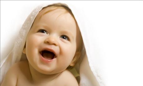 Pro-life baby laughing