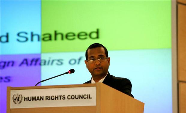 United Nations Special Rapporteur on the situation of human rights in Iran Ahmed Shaheed