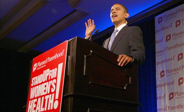 Obama at Planned Parenthood Meeting
