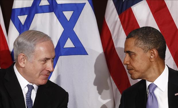 U.S. President Obama meets Israel's Prime Minister Netanyahu at the United Nations in New York