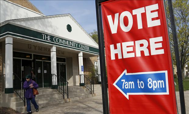 Voters polls Election