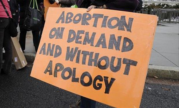 Abortions on demand without apology