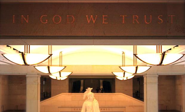 Lawsuit Opposes In God We Trust in the Capitol Visitor Center
