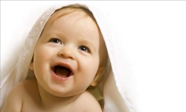 Pro-life baby laughing