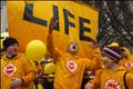 Pro-Life protesters in March for Life