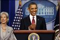 U.S. President Obama makes a statement about contraceptives at the White House in Washington 