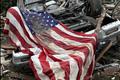 American Flag Oklahoma Tornado