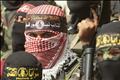 Members of Palestinian armed factions attend a news conference in Gaza City