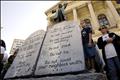 TEN COMMANDMENTS TOUR AT GEORGIA CAPITOL IN ATLANTA.
