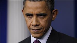 U.S. President Obama addresses news conference at the White House in Washington